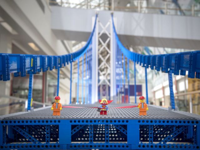 Worlds Longest Lego Bridge, Built In London
