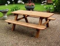 Garden Picnic  Bench (Unstained)