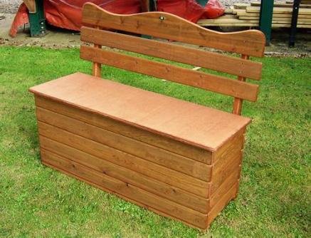 Garden Storage Bench