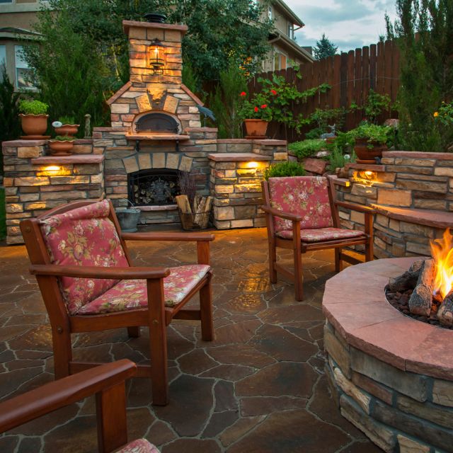 Beautiful Pizza Oven In A Garden