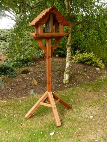 Wooden Bird Table