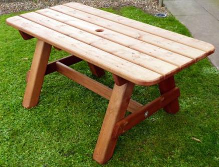 Wooden Picnic Bench