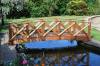 10ft Classica low rail garden pond Bridge