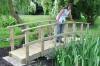 12ft Monet garden pond bridge(unstained)