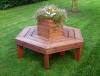 Six Sided Seat with Planter