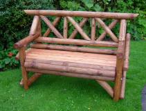 Rustic Garden Seat