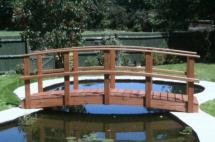 Monet Style Garden Bridge