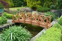 Classica Low Rail Garden Bridge