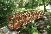 Classica High Rail Garden Bridge