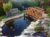 Classica Low Rail Garden Bridge