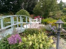 Monet Style Garden Bridge