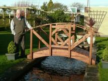 Japanese Style Garden Bridge