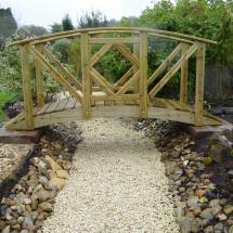 Japanese Style Garden Bridge